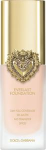 Dolce & Gabbana Everlast Foundation 24H Full Coverage 3D Matte No Transfer SPF20 2C Light 27ml produkt bild