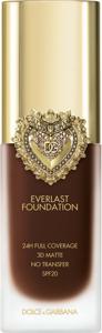 Dolce&Gabbana Everlast Foundation 24H Full Coverage 3D Matte No Transfer SPF20 40C Deep 27ml produkt bild