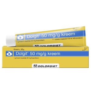 Dolgit kreem 50mg/g 50g toote pilt