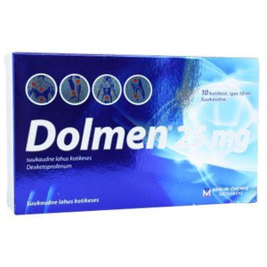 Dolmen suukaudne lahus kotikeses 25mg n10 toote pilt