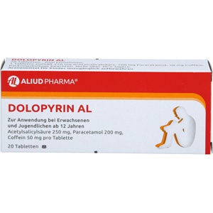 DOLOPYRIN AL Tabletten Produktbild