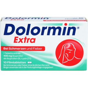 Dolormin® Extra Ibuprofen bei Kopfschmerzen Produktbild