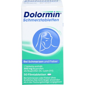DOLORMIN Filmtabletten Produktbild