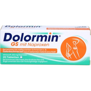 DOLORMIN GS mit Naproxen Tabletten Produktbild