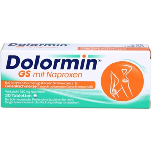 DOLORMIN GS mit Naproxen Tabletten Produktbild