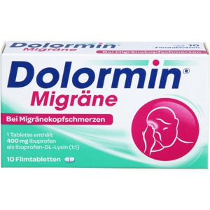 DOLORMIN Migräne Filmtabletten Produktbild