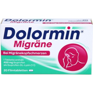 DOLORMIN Migräne Filmtabletten Produktbild