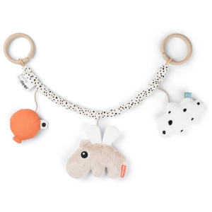 Done by Deer Barnvagnsleksak Happy Clouds Sand 1 st produkt bild