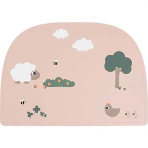 Done by Deer Bordstablett Silikon Tiny farm Powder produkt bild