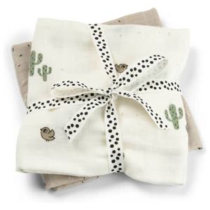 Done by Deer burp cloth 2-pack Lalee produkt bild