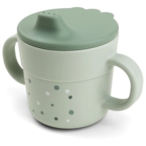 Done by Deer drickpipsmugg Foodie happy dots grön produkt bild