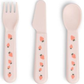 Done by Deer Foodie Cutlery Set Tiny Farm Powder produkt bild