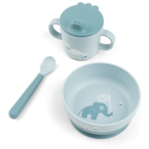 Done by Deer Foodie First Meal Set Elphee Blue produkt bild