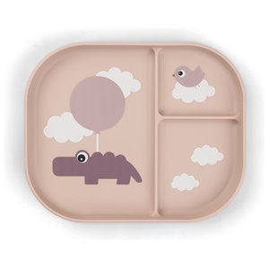 Done by Deer Foodie Compartment Plate Happy clouds Powder produkt bild