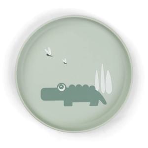 Done by Deer Foodie Tallrik Croco Green produkt bild