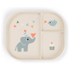 Done by Deer Foodie Uppdelad Tallrik Celebration Sand produkt bild