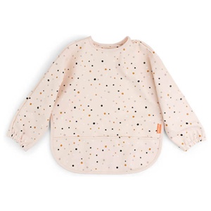 Done by Deer Långärmad Haklapp Happy dots Powder produkt bild