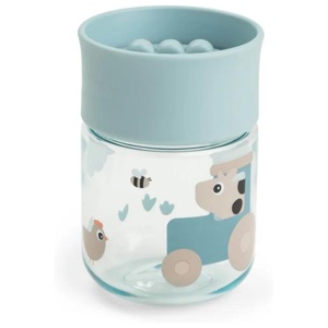 Done by Deer learning cup 360° Tiny farm blue produkt bild