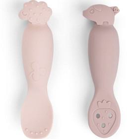 Done by Deer Learning Spoon Set Tiny Farm, Powder produkt bild