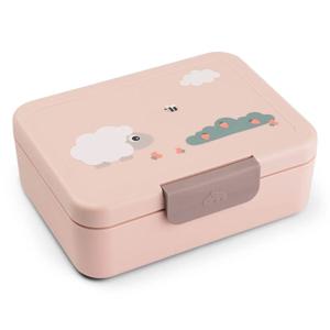 Done by Deer Lunch Box w/divider Tiny Farm Powder produkt bild