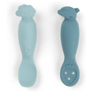 Done by Deer nybörjarskedar 2-pack Tiny Farm blue produkt bild