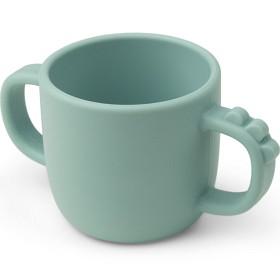 Done by Deer mugg Peekaboo Croco blå produkt bild