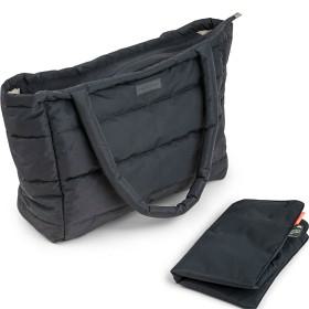 Done by Deer Quilted Changing Tote Bag, Black produkt bild