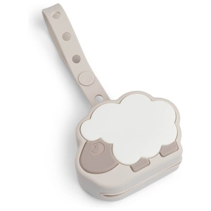 Done by Deer Silicone Pacifier Pouch Sheepy, Sand produkt bild