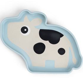 Done by Deer Silicone Stick&Stay Plate Dotti, Blue produkt bild