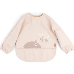 Done by Deer Sleeved Pocket Bib Ozzo, Powder produkt bild