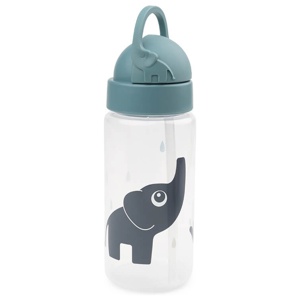 Done by Deer Sugrörsflaska Elphee Blue produkt bild