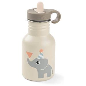 Done by Deer Vattenflaska Metall Celebration Sand 350 ml produkt bild