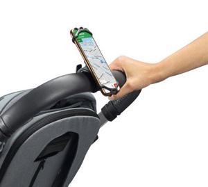 Dooky mobilhållare svart produkt bild