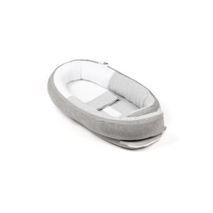 Doomoo Babybädd Randig Grå produkt bild