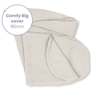 Doomoo Överdrag Basic Amning & Gravidkudde Muslin Sand produkt bild