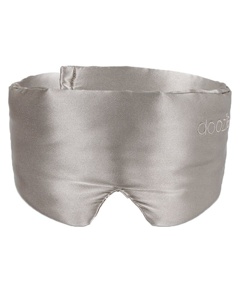 Doozie Luxury Sleep Mask Pearl Grey produktbillede