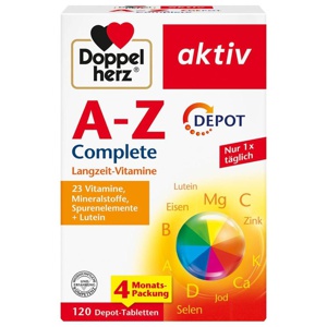 DOPPELHERZ A-Z Complete Depot Tabletten Produktbild
