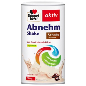 Doppelherz Abnehm Shake Schoko Pulver, 500 g Pulver Produktbild