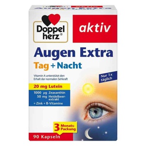 Doppelherz Augen Extra Tag + Nacht Kapseln, 90 St Kapseln Produktbild