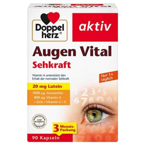 Doppelherz Augen Vital Sehkraft aktiv Kapseln Produktbild