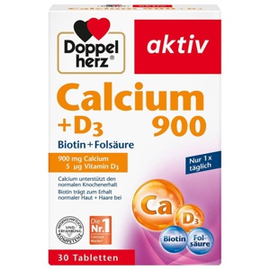 Doppelherz Calcium 900+D3 Tabletten Produktbild