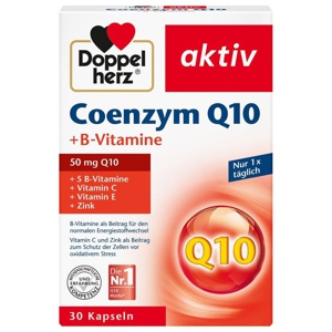 Doppelherz Coenzym Q10+B-Vitamine Kapseln, 30 St Kapseln Produktbild