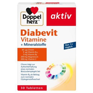 Doppelherz Aktiv Diabevit vitamiinid tabletid N30 toote pilt