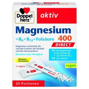Doppelherz Aktiv Direct magneesium 400MG N20 toote pilt