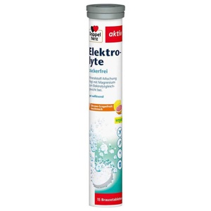 Doppelherz Elektrolyte zuckerfrei Brausetabletten Produktbild