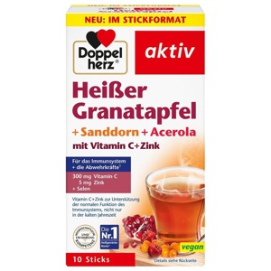 DOPPELHERZ heißer Granatapfel+Sanddorn+Acerola Produktbild