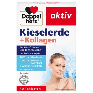 DOPPELHERZ Kieselerde+Kollagen Tabletten Produktbild