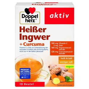 Doppelherz Aktiv kuum jook ingver+kurkum C+tsink N10 toote pilt