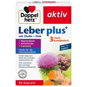 DOPPELHERZ Leber plus Kapseln Produktbild