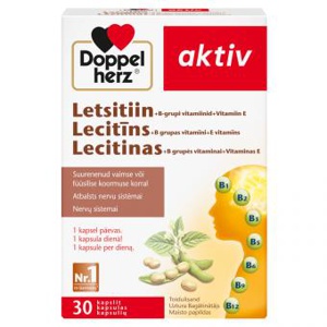 Doppelherz Aktiv Letsitiin 500mg tabletid N30 toote pilt